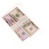 Creative Simulation Banknote Keychain Mini Money Bag Keychain Car Key Holder Us Dollars/Korean Won Collection Gifts