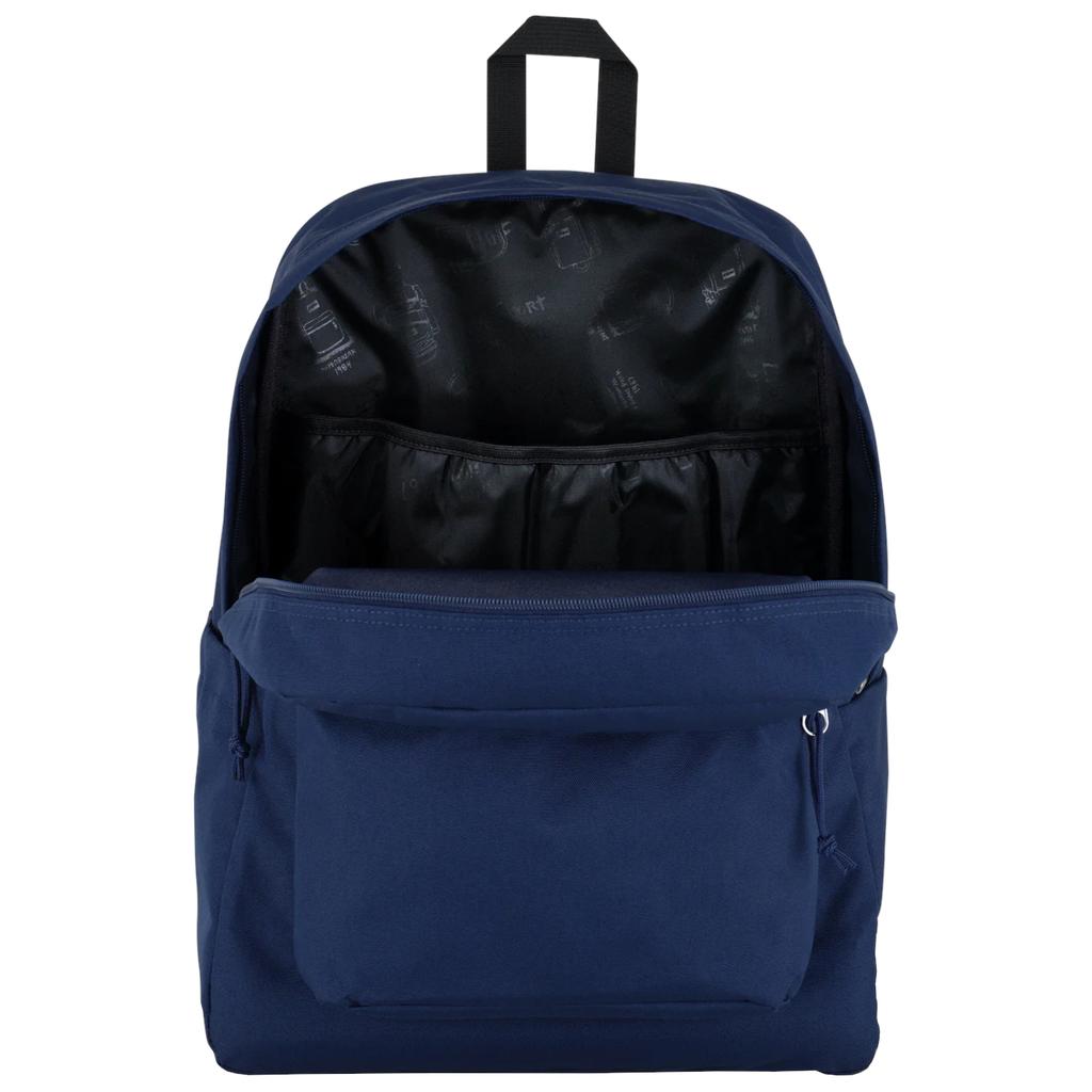 JanSport Superbreak Plus Rucksack, Unisex marineblauer Rucksack