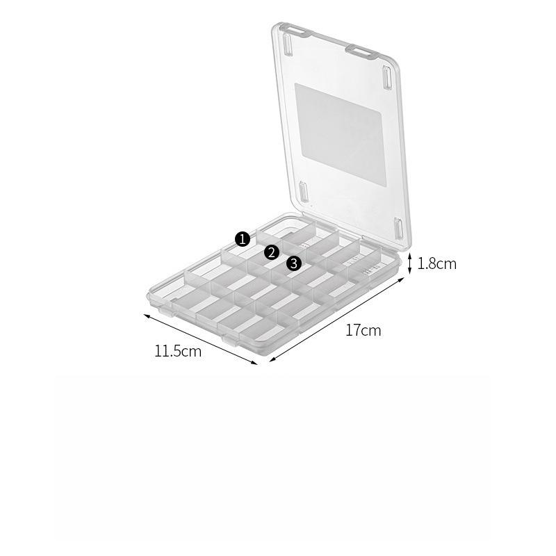 

Japan Import Jewelry Storage Box Earrings Studs Necklace Hair Accessory Multi Compartment Portable Large Capacity