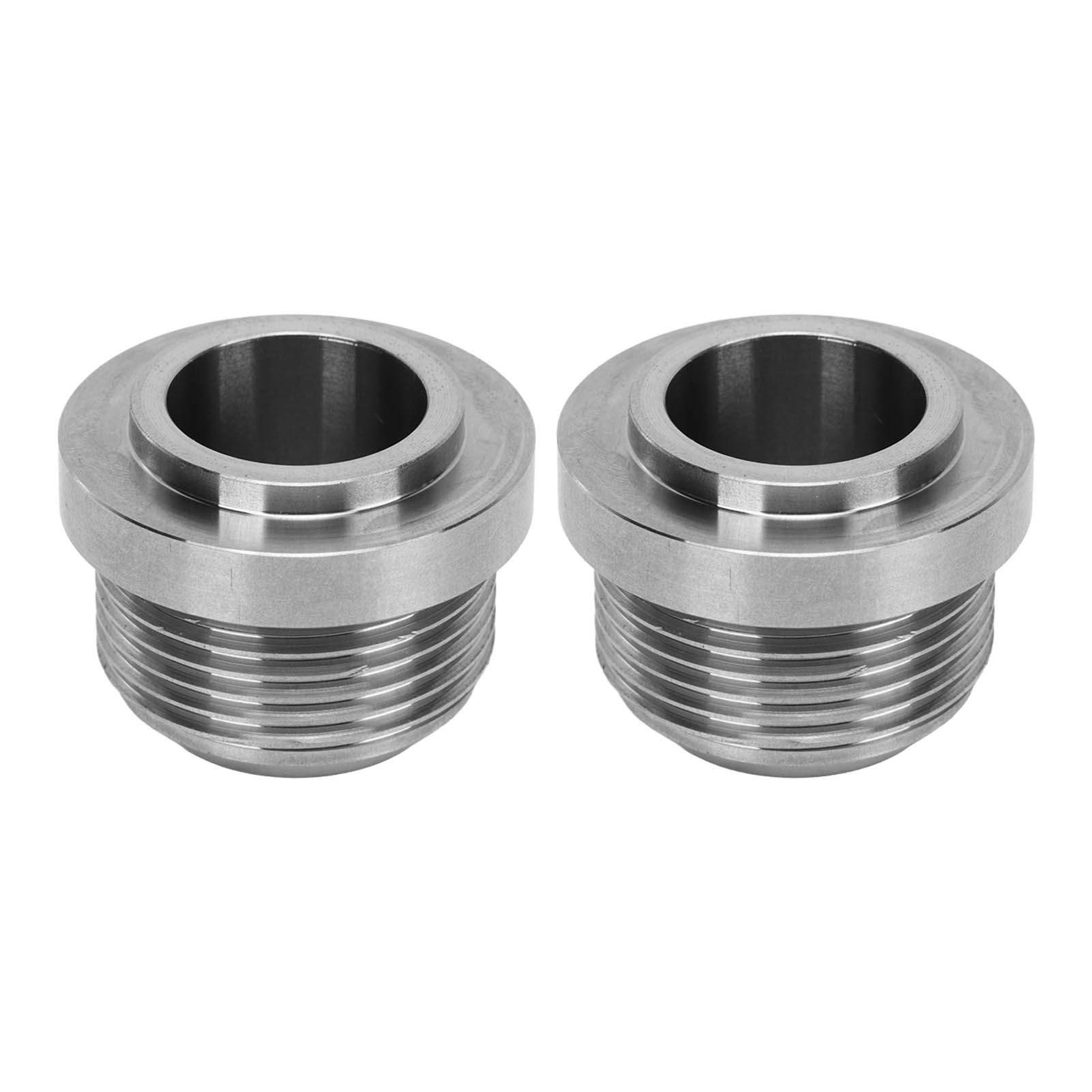 

2Pcs Male Weld On Bung AN16 Stainless Steel Weldable Fitting for Fuel Oil Coolant Fluid Turbo Drain Catch Can
