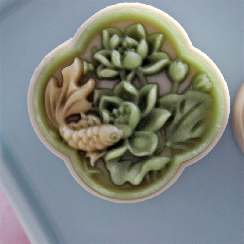 Mooncakes Molds Cookie Stamps Dessert Baking Tool Hand Pressure Chinese Pastries Mould for Celebration and Gatherings