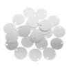 Aluminum Dog Tags DIY Engraving 25Pcs Set