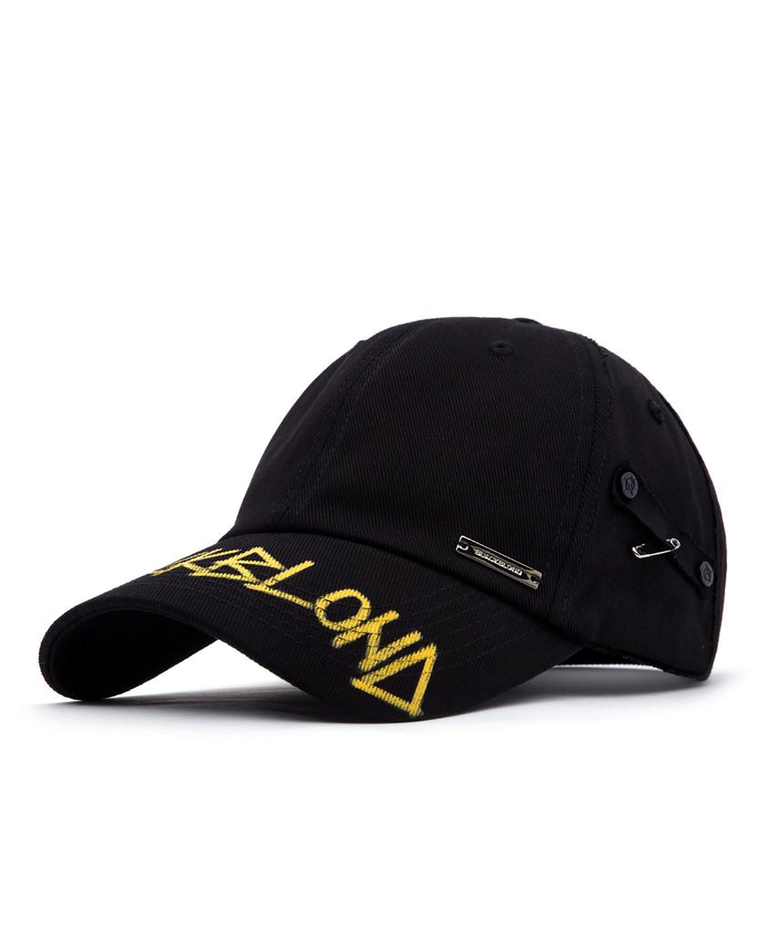 BLACKBLOND Vividi Plate Signature Logo Cap (Black)