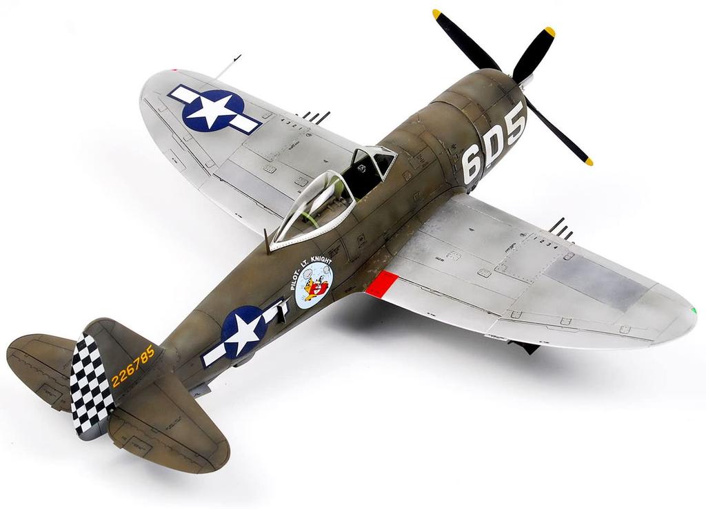Wolfpack Designs 1/48 Scale U.S. Army Air Forces P-47D Thunderbolt Mediterranean Theater Premium Edition Plastic Model Kit (WOLWP14812)