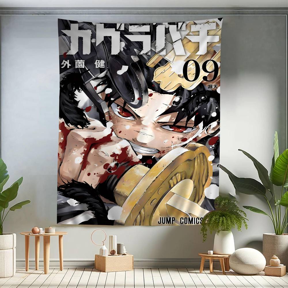 Anime Kagurabachi Hanging Bohemian Tapestry Cheap Hippie Wall Hanging Bohemian Wall Tapestries Mandala Wall Hanging Home Decor
