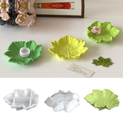 Multipurpose Leaf Shape Silicone Mould For Resin Art Concrete Craft Unique Gift Sturdy Materials