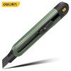 Deli Utility Knife Sk2 Blade High-quality Tool Buttons Self-locking Paper Cutting Utility Knife Office Furniture Supplies