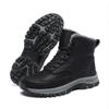 Men Winter Snow Boots For Waterproof Leather Sneakers Super Warm Men's Boots Outdoor Male Hiking Boots Work Shoes Size 39-46