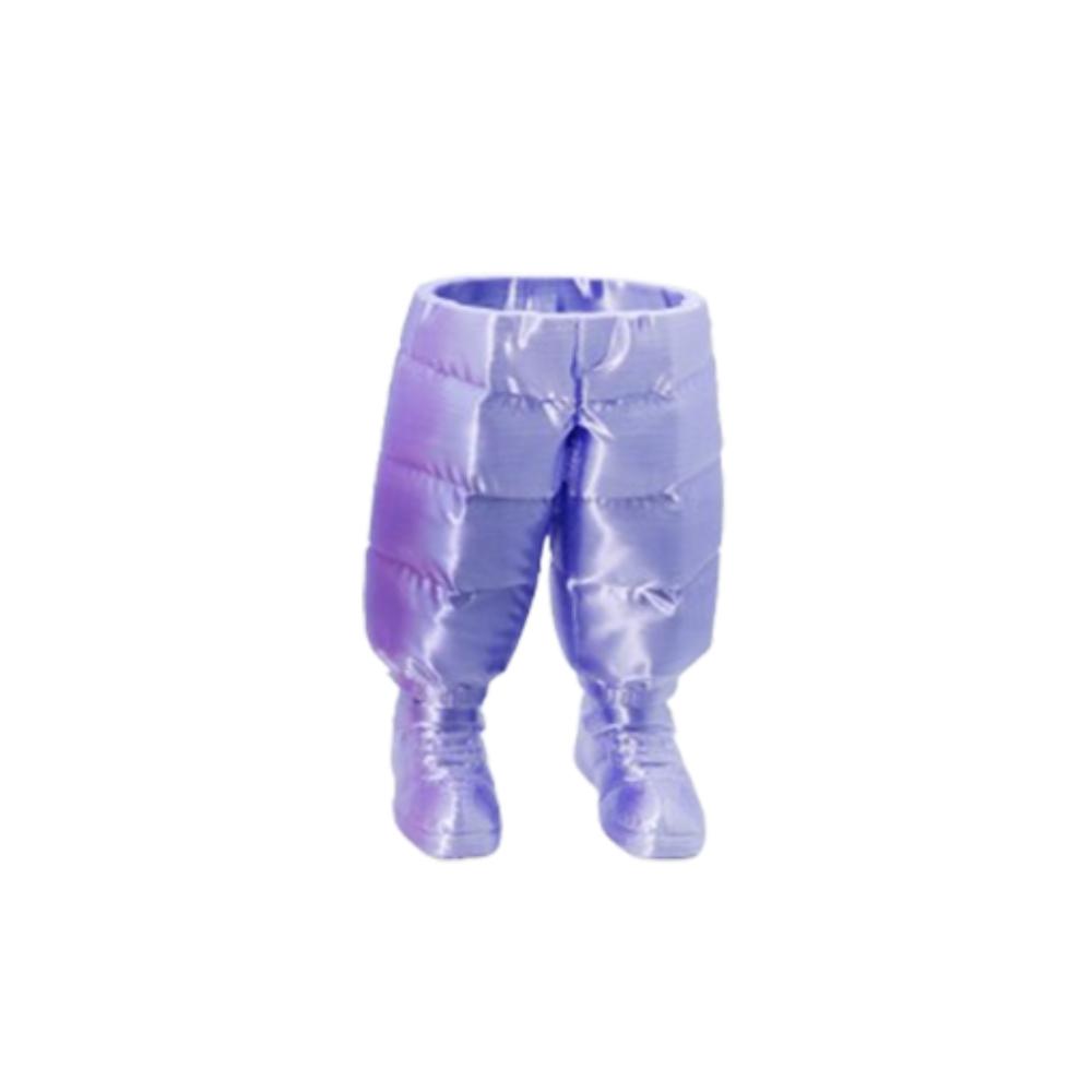 

PLA 3D Pants Pen Holder Waterproof Stationery Storage Box Compact 3D Printed Pencil Case Boys фиолетовый