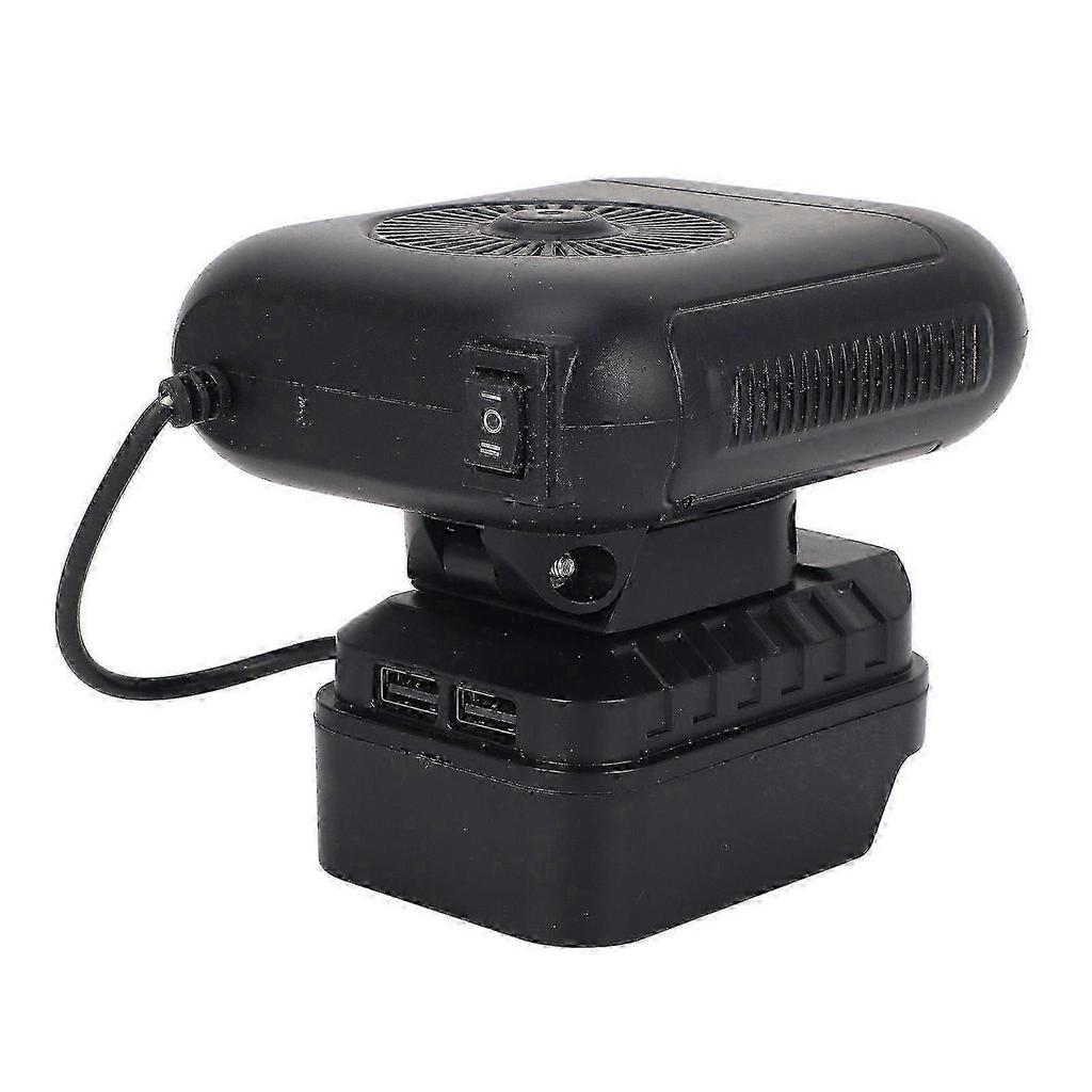 For 21V Makita Battery Powered Car Heater & Defroster Battery Not Included| with 12V Socket & USB Port_vsijd