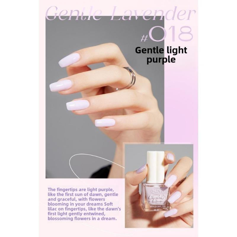 Water-based Nail Polish No-bake Long-lasting Fast-drying Nude Fine Shiny Nail Polish Children's Pregnant Women Transparent Nail Polish