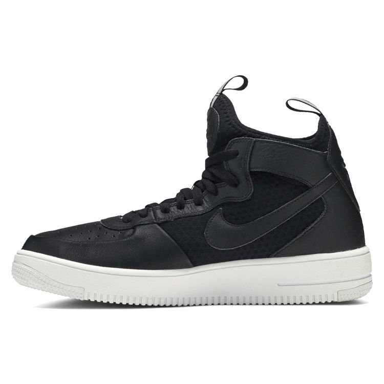 

Мужские кроссовки Nike Air Force 1 Ultraforce Mid Black черно-белые 864014-001