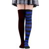 Colorful Over-the-knee Women's Socks For Parties And Holidays Friction-resistant Polyester Blend