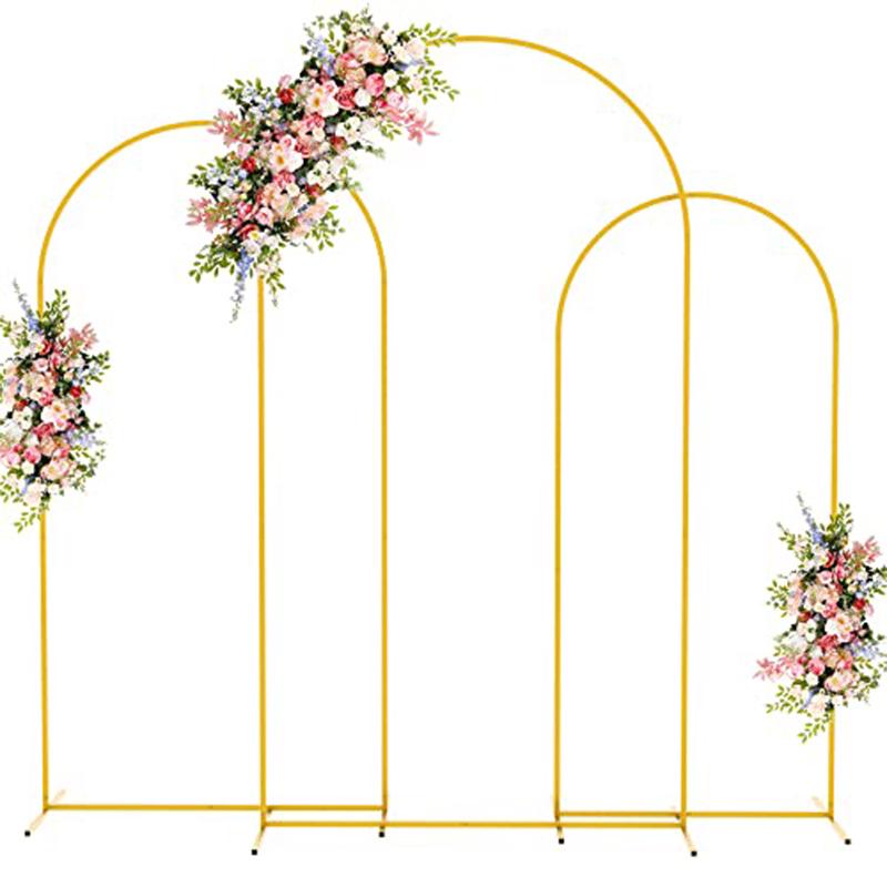 Forest Style Wedding Balloon Arch and Flower Stand Backdrop