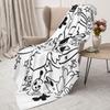 Custom Karol G Bichota Blanket 3D Print Soft Flannel Fleece Warm Colombian Singer Throw Blankets for Car Bedroom Couch Quilt