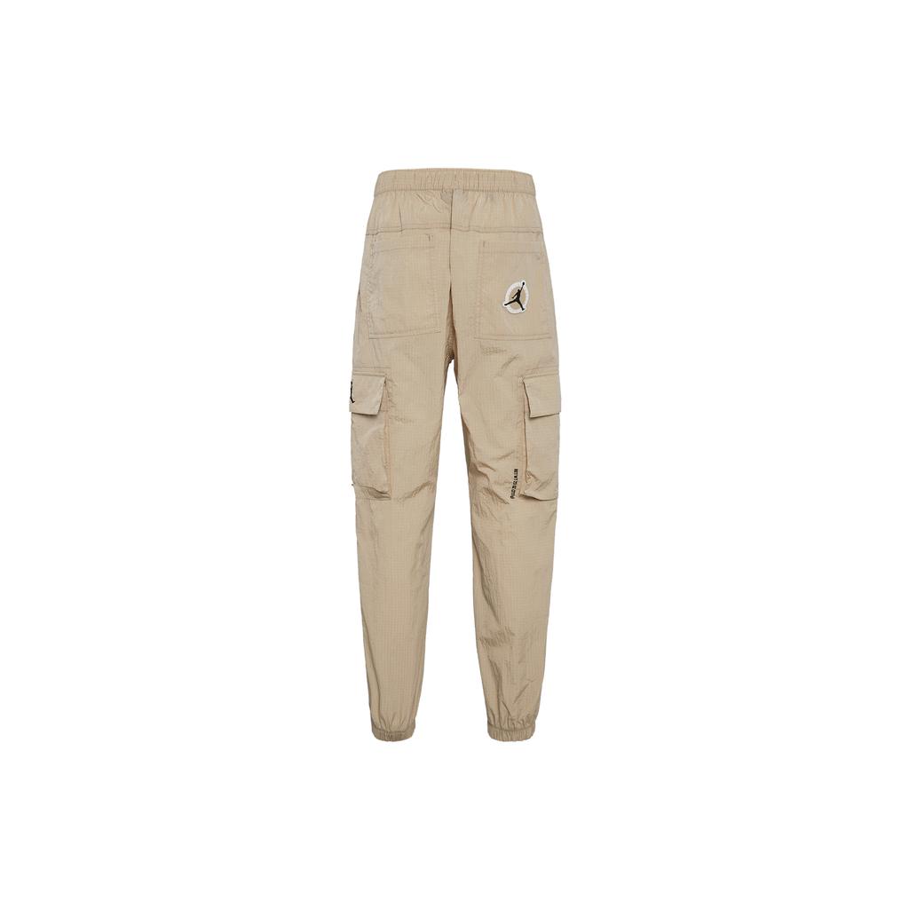 New JORDAN Knitted Sweatpants Men Khaki DV7581-277