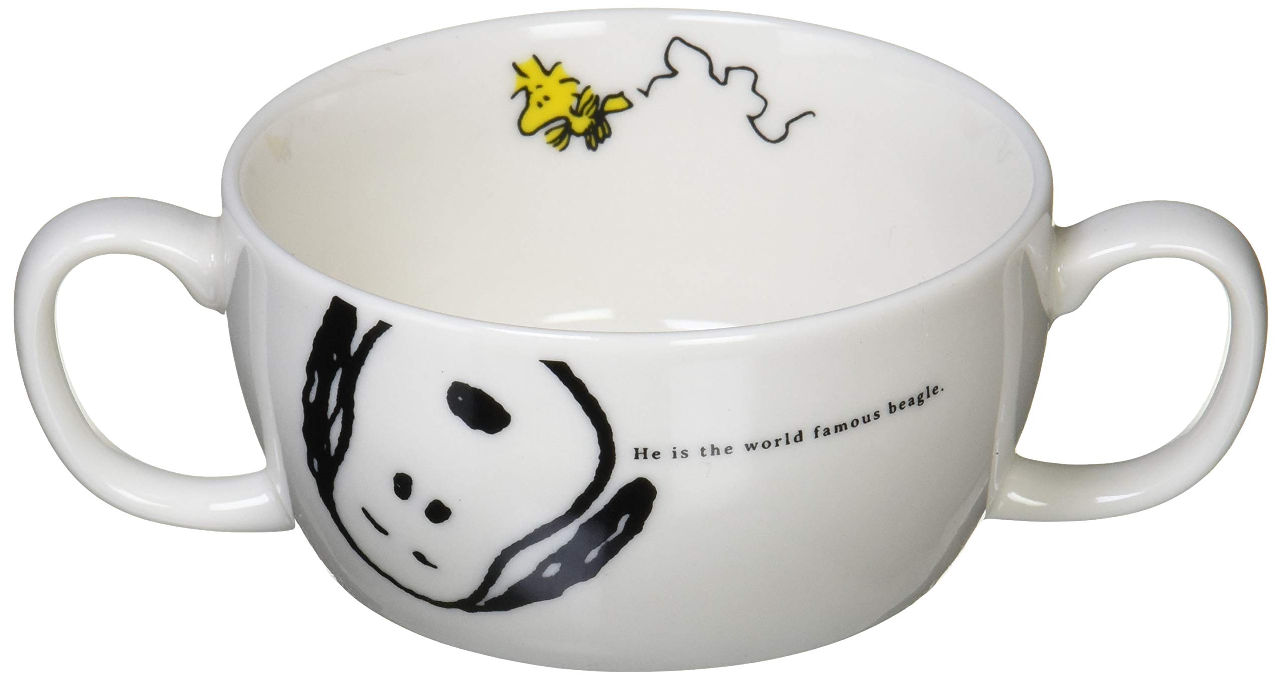 

Snoopy Joy Brion суп 210мл белый 606136 Peanuts (чашка с двумя ручками) белый