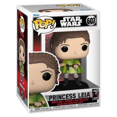 Zvaigžņu karu 40. gads princese Leia ar Endor Outfit Pop! Vinils