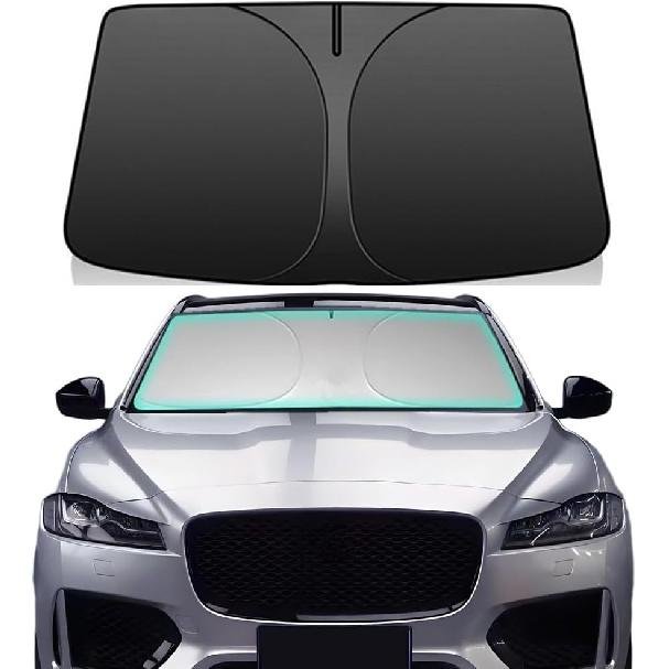 Windshield Sun Shade for -2025 Chevrolet/Chevy Blazer 240T Double-Layer Foldable Car Front Window Sunshade Accessories 240 T Sun Visor Protector