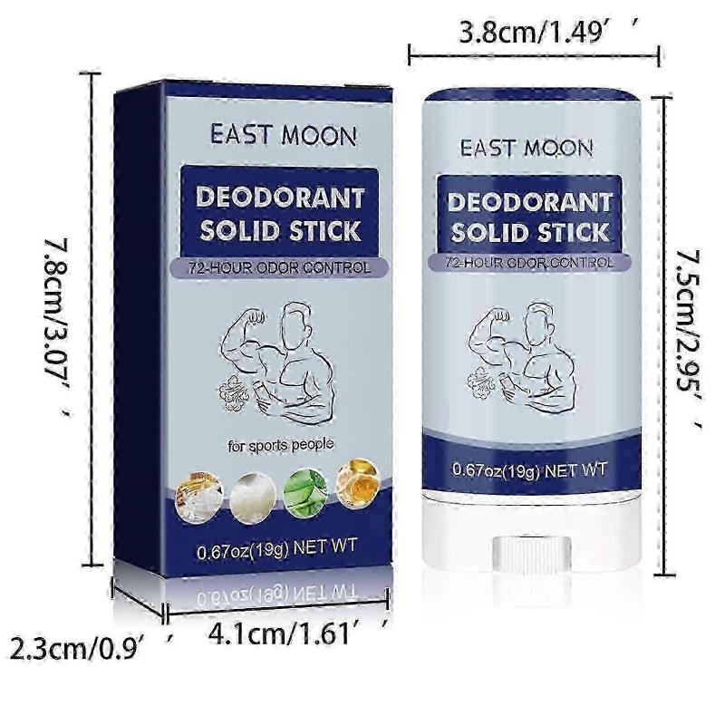 72-Hour Invisible Body Deodorant Cream & Stick - Aluminum & Baking ...