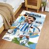 Messi Personalized Text Floor Rug Office Rug Perfect for Foyer Entryway Playrooms Dormitory Antislip Carpet Decorate Offices