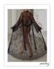 Feiyun Sexy Lace Trim See-Through Nightgown Pajamas Women's Outerwear Home Wear