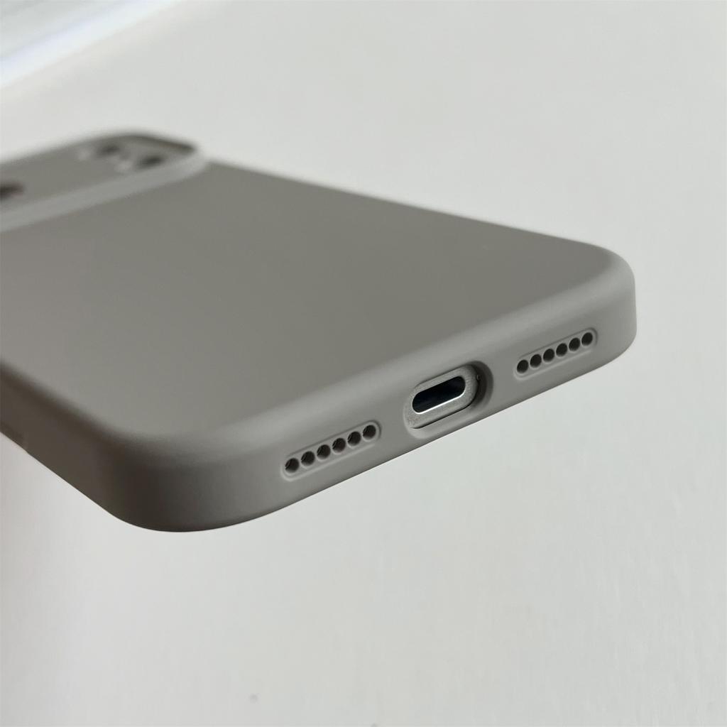 Shockproof Soft Simple Solid Color Phone Case For iPhone 17 16 15 Pro Max 17 Air 16 PLus Resistant Lens Protection TPU Cover