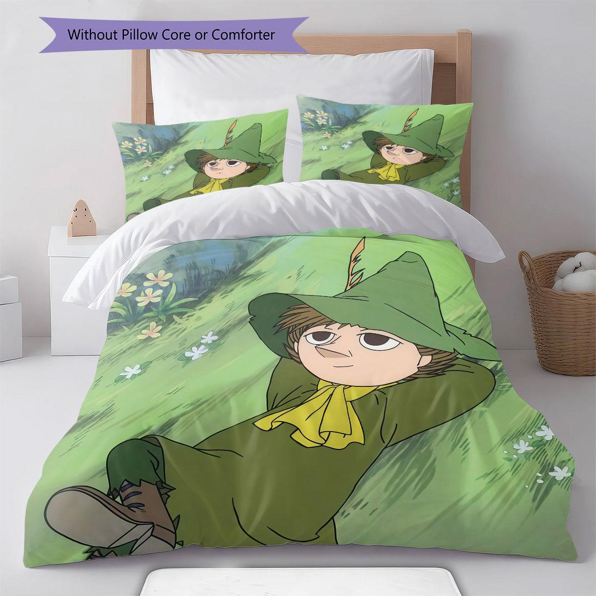 Snufkin Art Pattern Bedding Home Decoration