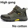 Men's Sneakers Mountaineering Boots Waterproof Leather Hiking Boots Warm Winter Shoes for Men Snow Boots Outdoor Trekking Shoes
