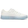 Anta Life Collection Slip Resistant Abrasion Resistant Low Top Skateboard Shoes Women's White Lake Blue 122038042-2