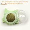 Catnip Ball Edible Catnip Ball Toy Safe Healthy Kitten Chew Teeth Cleaning Dental Toy Wall Treats Cat Lick Ball Toy for Indoor Cats