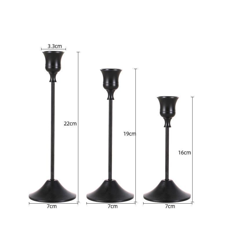 Klassischer Romantischer Kerzenhalter für Hochzeiten, Geburtstage und Abendessen