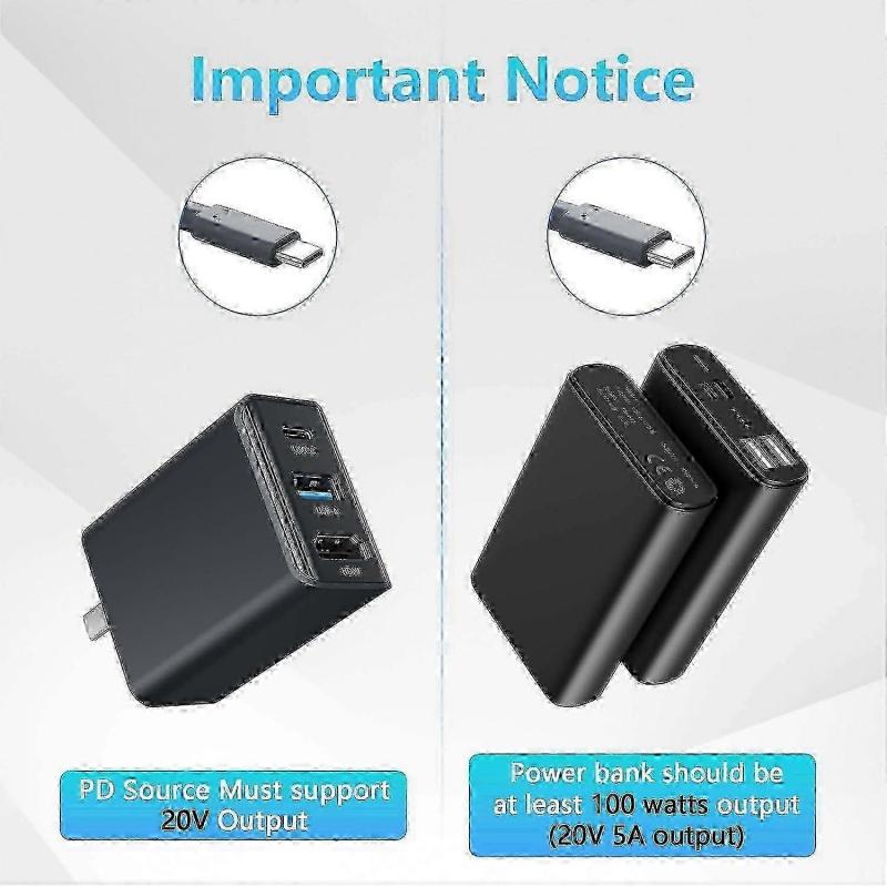 2025 Power Cable for Starlink Mini - 5M USB-C to DC PD100W Hollow Jack Cord Edition 0118 for Satellite Dish