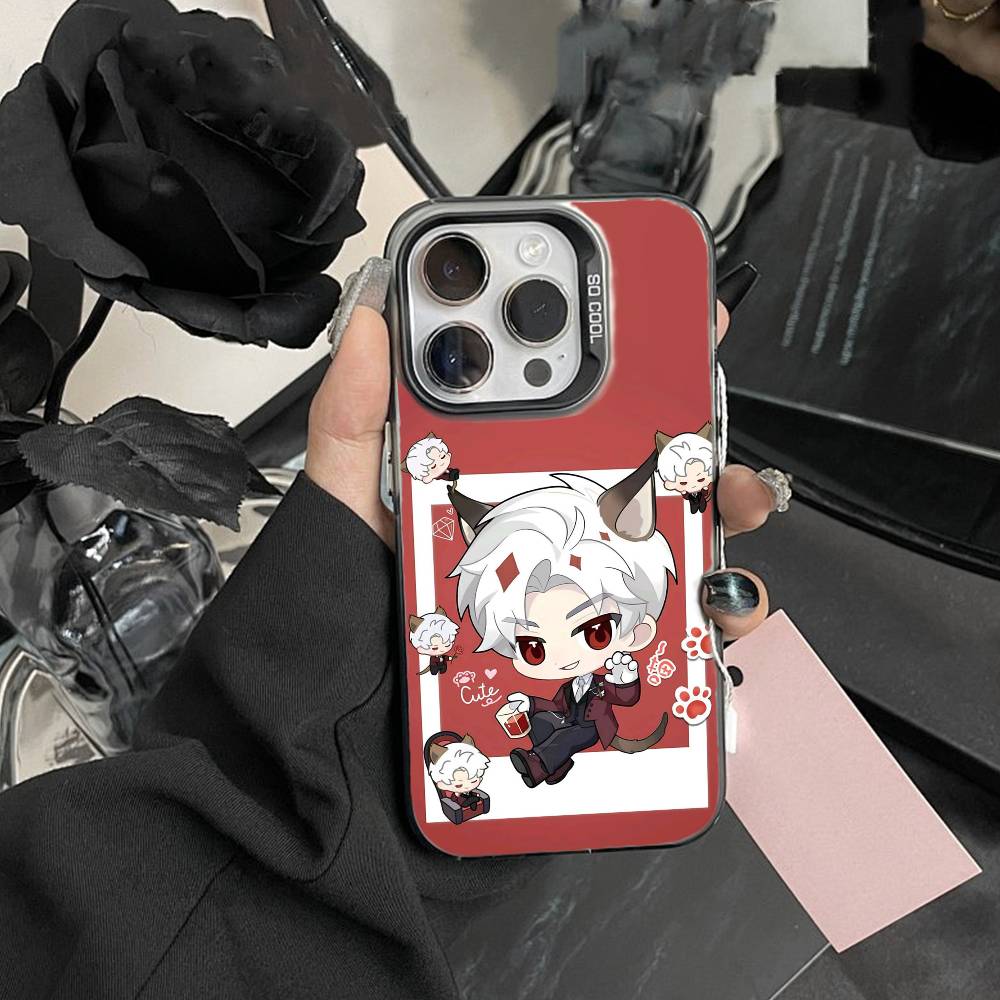 

S-Love And Deepspace Phone Case For iPhone 17,16,15,14,13,12,Pro MAX White Matte Shockproof Cover iPhoneXSMAX