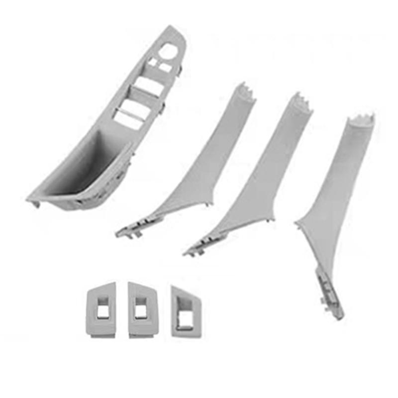 7pcs Car Interior Armrest Panel Door Handle for 5 Series F10 F18 51417225892