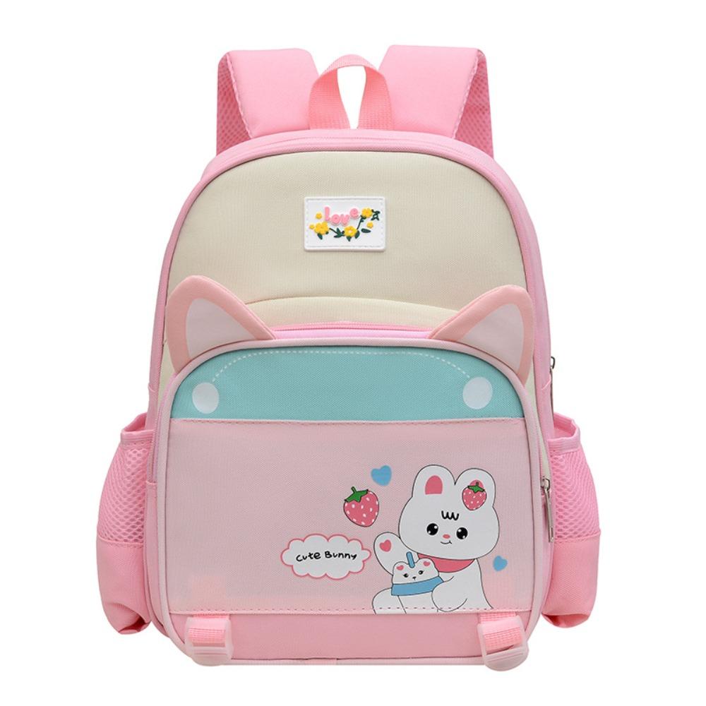 12inch Cute Nylon Backpack Large Capacity Multi-Pocket Student School Backpacks Cartoon Mochilas Pre-School Nursery Bag Travel