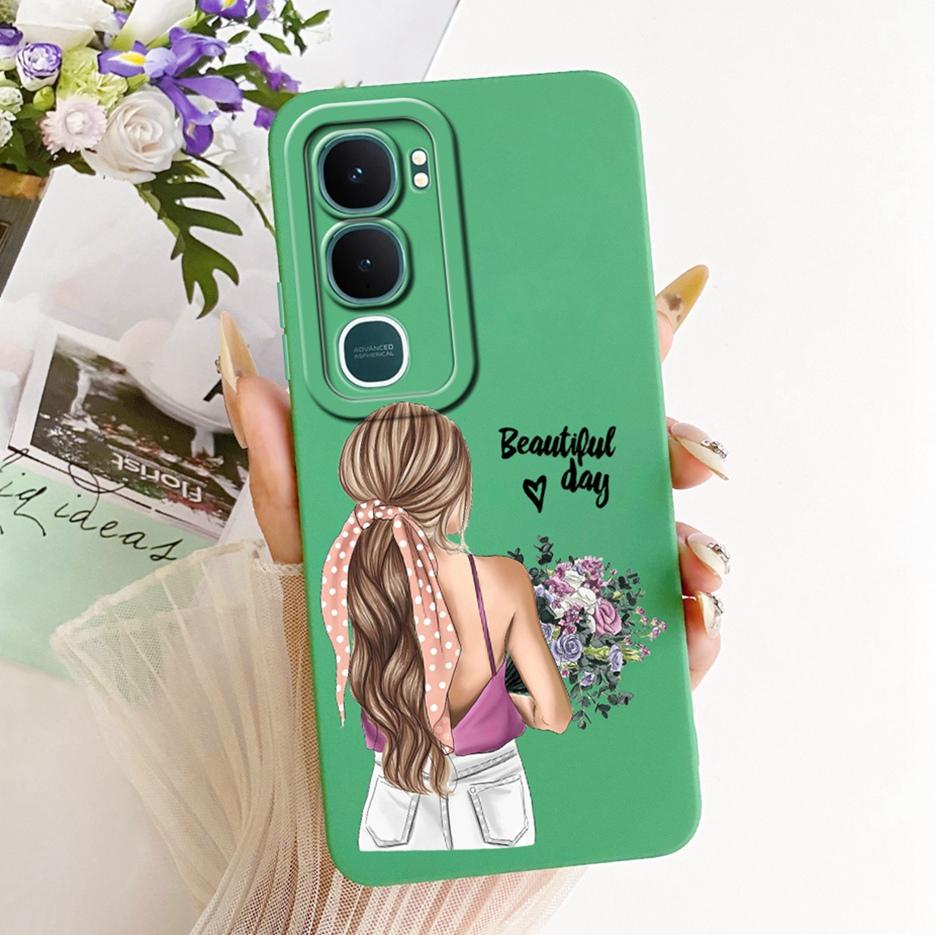 For Vivo Y31 5G Case V2521 Stylish Art Painted Cover Shockproof Soft TPU Phone Case For Vivo Y21d Y 21d VivoY31 5G Fundas Bumper