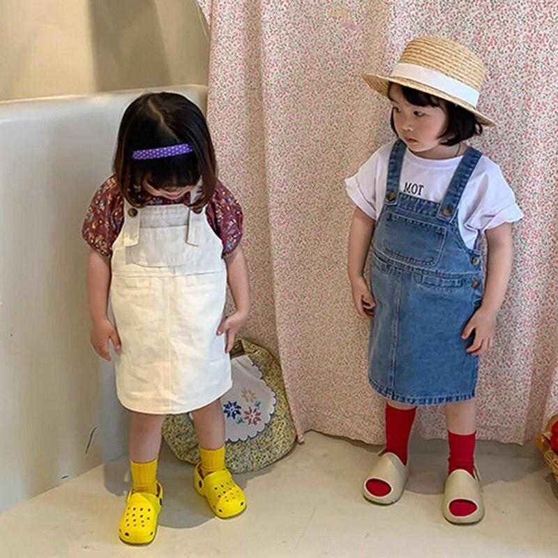 Buy Girl Denim Dress Summer Autumn Cute 