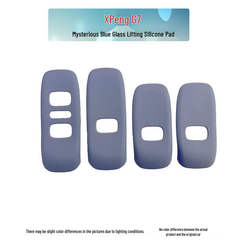 Xiaopeng G7 Rear Armrest Wireless Charging Cup Holder Silicone Pad Accessory