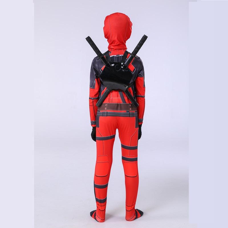 Deadpool one-piece tights, Halloween costumes Children's Deadpool costumes Adult suits