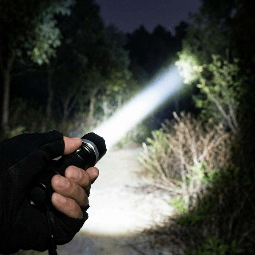 Mini Ultra Bright LED Flashlight Long Range Mini Flashlight Portable Zoom Led Flashlights  Camping