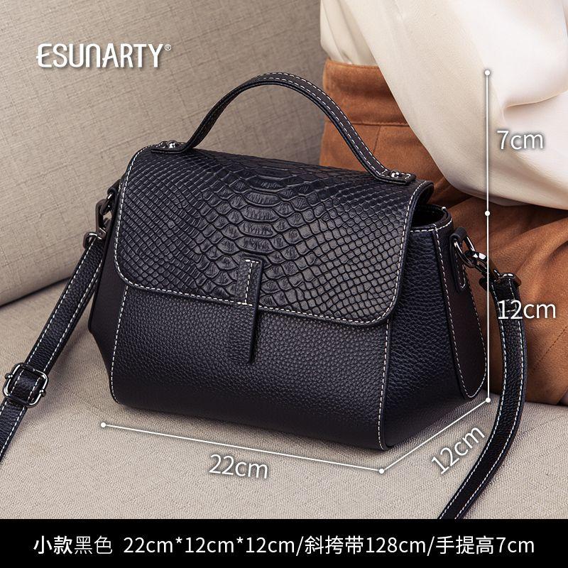 

Women s Crossbody Large Capacity Work Clothing Autumn and Winter Bag 2109 little black