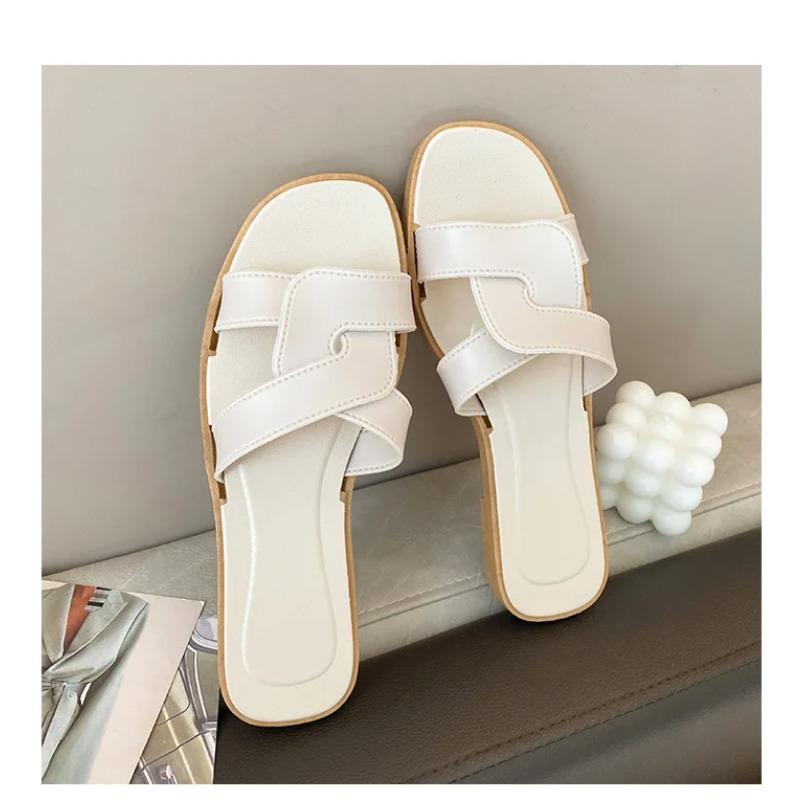 Damen Sommer Pantoletten Weiche Anti-Rutsch-Sohle Leichte Hausschuhe Damen Strand Gehen