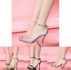 Exquisite Damensandalen mit Knöchelriemen und eleganten Stiletto-Absätzen