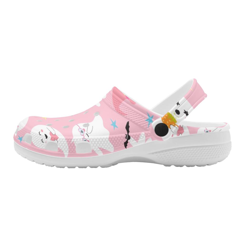 Color Print EVA Summer Shoes Unisex Quick Dry Soft Slip On Summer Use Outdoor Garden Home Beach Daily Shoes Casual Walking