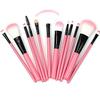 Silencio Makeup Brush Set With Storage Barrel Bottle - Pack of 12