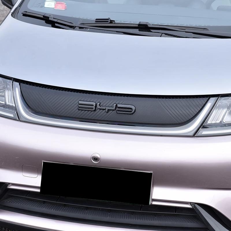 For BYD Dolphin Front Emblem Black Emblem BYD EA1 Front Head Emblem Blackening Modification