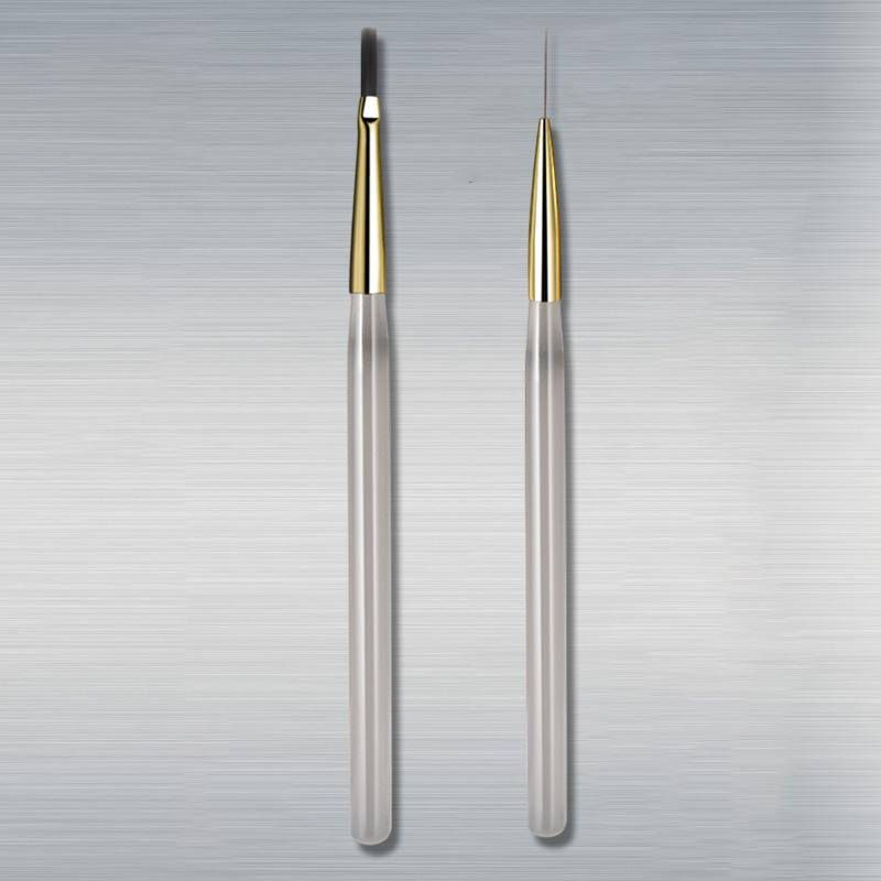 

Кисть для рисования нейл-арта, акриловая ручка для линий, полоски, сетка, цветок, бабочка, акварельные кисти, УФ-гель, DIY дизайн, маникюр Set