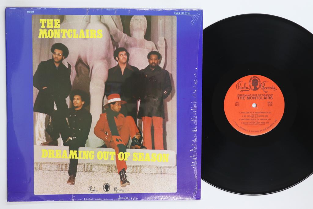 LP Record MONTCLAIRS Dreaming Out Of Season LPS2216 Paula Records US SoulFunk Used