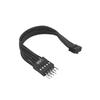Dupont Mini USB 2.0mm 10Pin Female To Dupont USB 2.54mm 9Pin Male Power Extension Cable for PC Motherboard 12cm